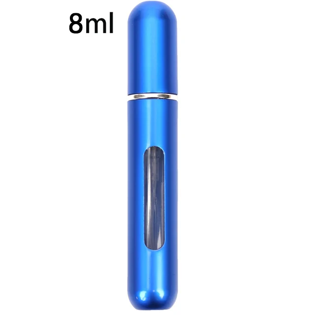 Compact Refillable Perfume Atomizer with Travel Spray Container, Available in Multiple Sizes