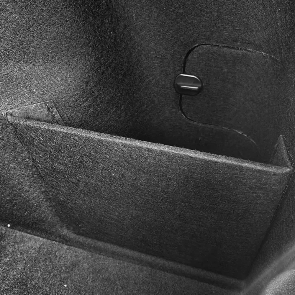 Caja de almacenamiento de particiones de maletero de coche, caja integrada para Volkswagen VW ID3 ID.3 2021-2025, acceso