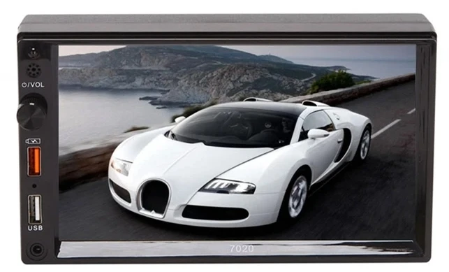 

7Inch Car Stereo Radio MP5 Bluetooth Touch Dual USB Mirror Link 7020