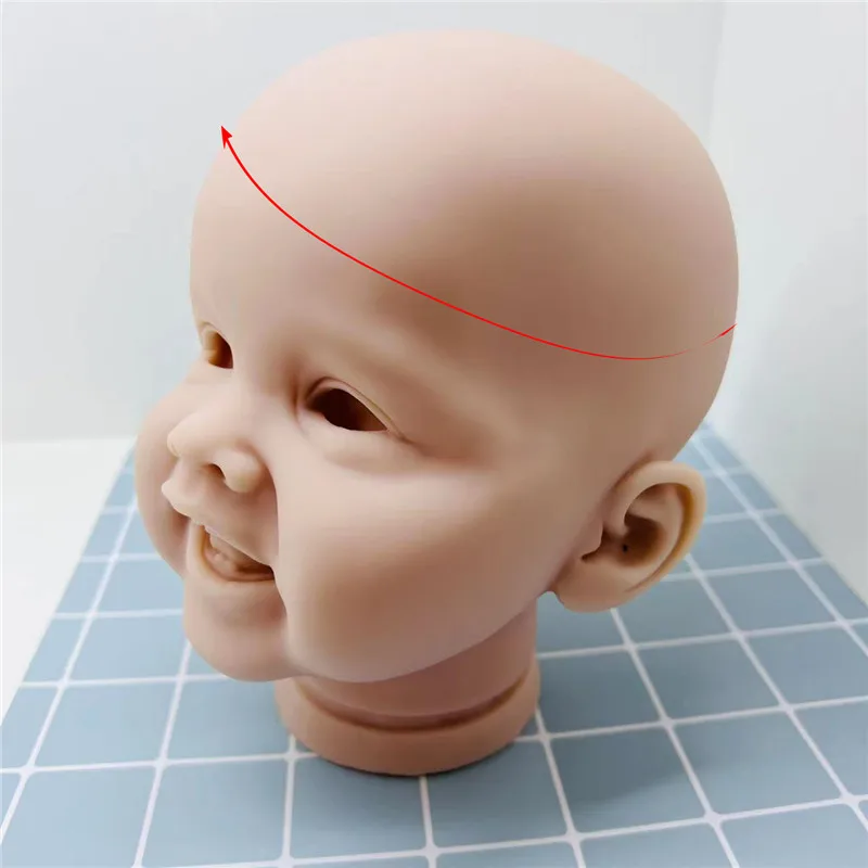 Fits Doll Head Circumference About 35cm/41cm Reborn Doll BJD Doll Hair Wig Short Brown Golden DIY Doll Hair Accessories