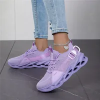 Hot Sale Fashion Purple Casual Sneakers Women Men Blade Running Shoes Big Size 48 Light Breathable Sports Shoes Men Mesh Sneaker - Image 3
