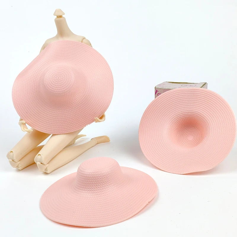 BARBIE PINK  Sun Fari Pale Pink Woven Mesh Sun Hat PITH HAT New Light Fun CharaCouture ~ Barbie Sun Hat - Pre-Order – Blutterfly Baby  main image 2