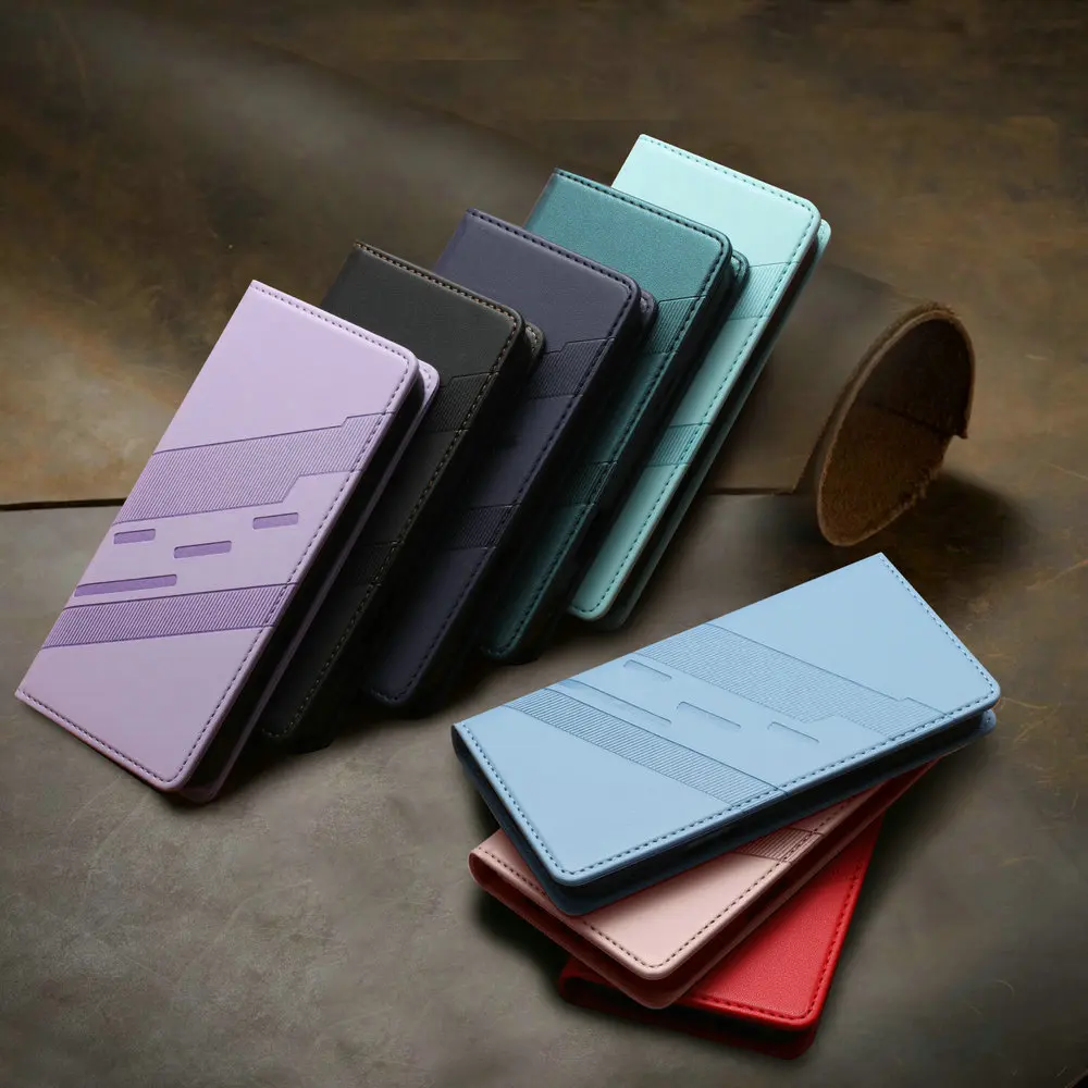 Luxury Magnet Wallet Flip Cover Phone Case