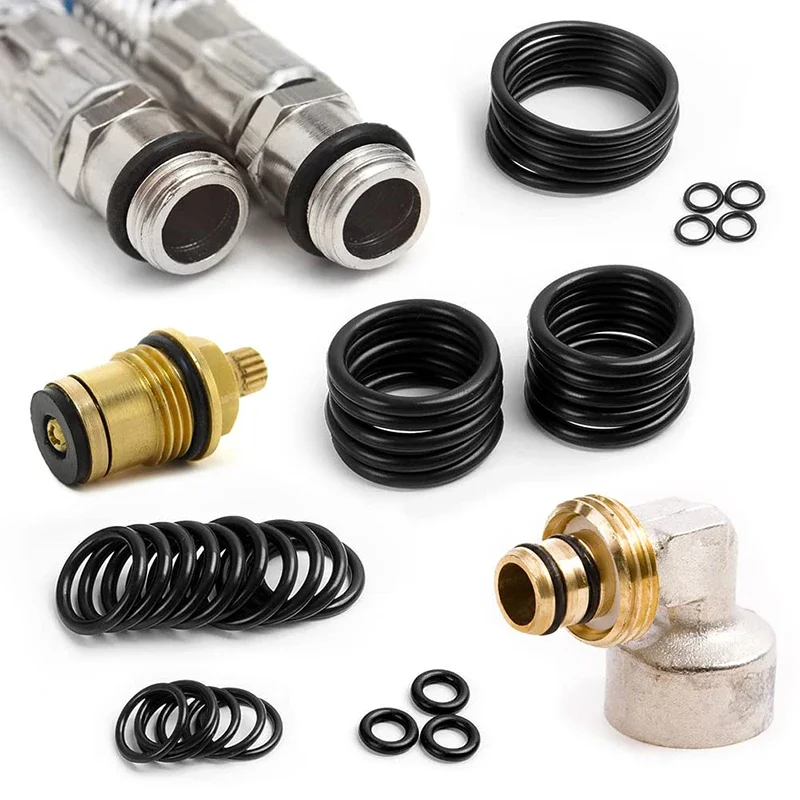 Rubber O Ring Set Gaskets Seal Nitrile Rubber Bands High Pressure O-Rings Repair Kit Sealing Elastic Band O Rubber