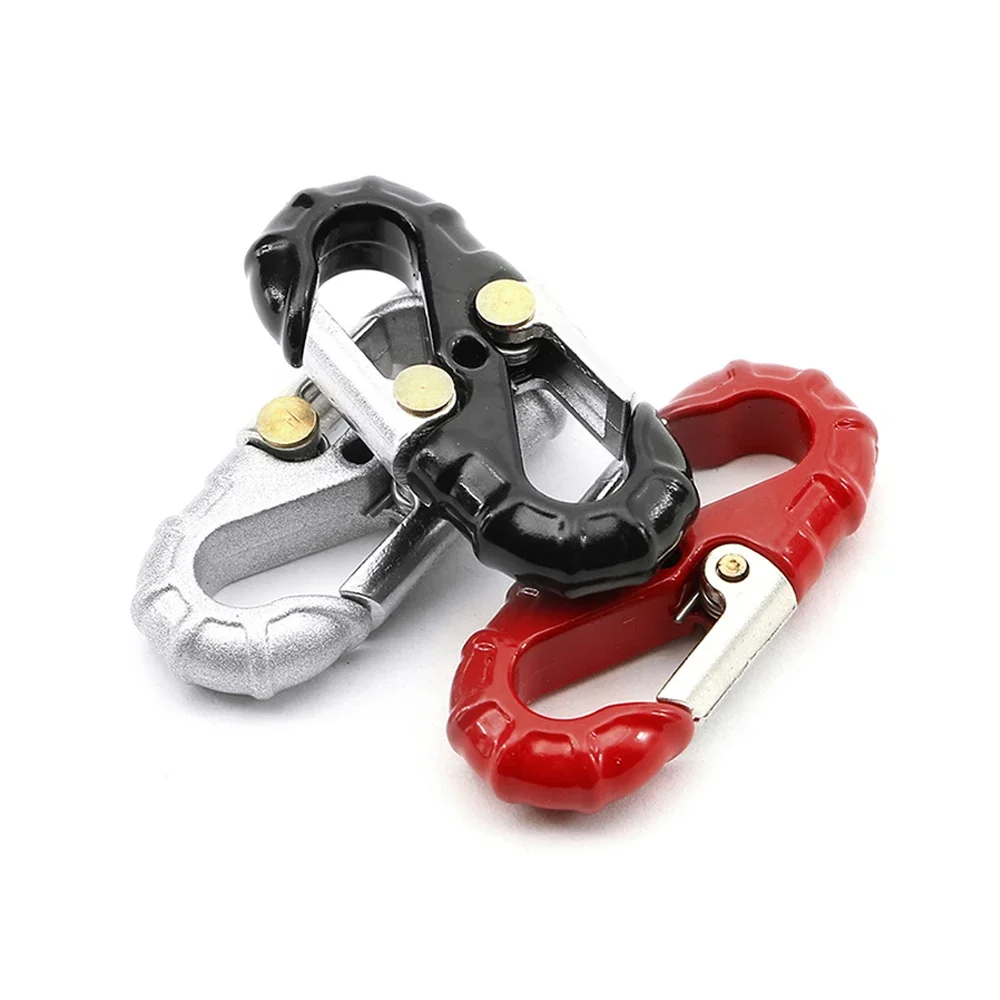 

Металлический крюк для буксировки прицепа, спасательный крючок для радиоуправляемого гусеничного автомобиля 1/10, детали для обновления оси TRX4 SCX10