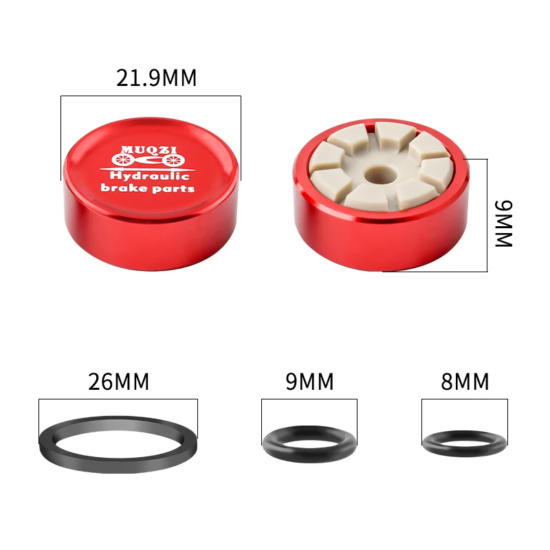 Mountain Bicycle Disc Brake Bicycle Disc Brake Mountain Bike Disc Brake Bike Brake Pistons Bicycle Brake Piston Assembly Bicycle Brake Piston MUQZI MTB Brake Hydraulic Brake Caliper Piston For XT M675 M785 M7000 M7100 M8000 M8100 M9000 M9020 M9100 R7070 RS805 Bike