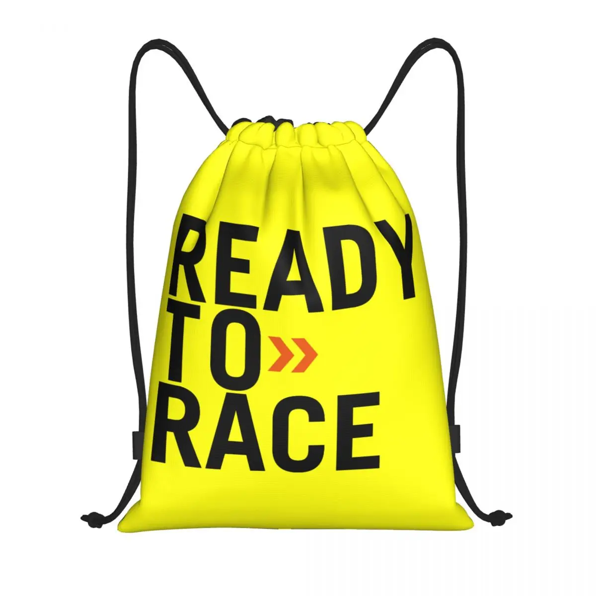 

Ready To Race Drawstring Bag Women Men Portable Sports Gym Sackpack Racing Sport Motorcycle Rider Training Backpacks