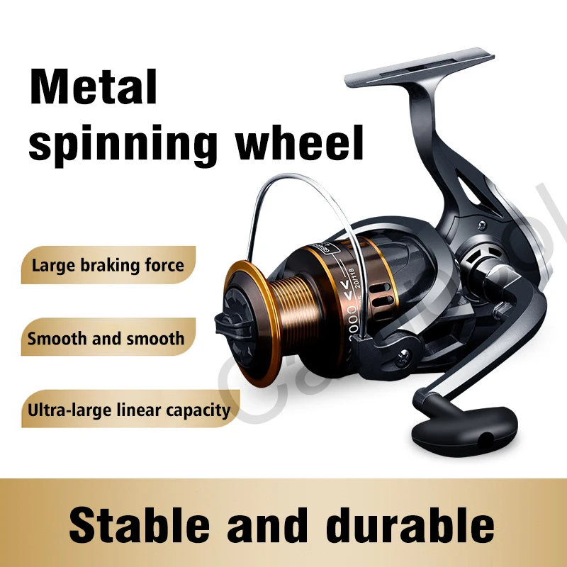 

Campcol brand all-metal Fishing Reels 1000-7000 MAX Drag 33lb Power Spinning Reels Dual Bearing System