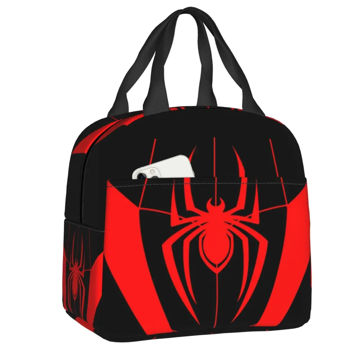 

Cute Spider Lunch Bag Women Animal Resuable Cooler Thermal Insulated Lunch Box for Kids School Children Multifunction Food Bags