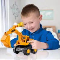 Excavator Dump Truck Model Toy Engineering Vehicle Set Construction Fleet Toddler Early Education Construction Vehicles Toys 3