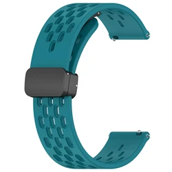 Silicone Replacement Band Strap, 20mm - Universal Fit for 22mm Width (Official Green)