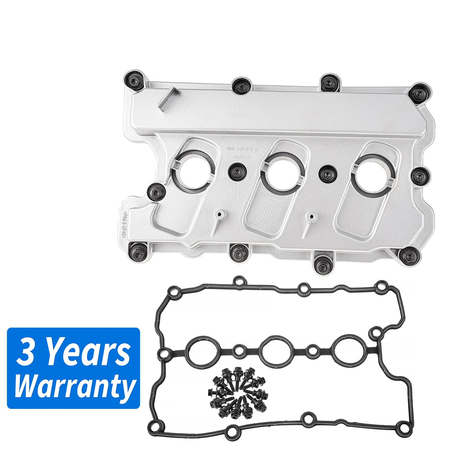 

Right Cylinder Head Valve Cover with Gasket＆bolts 06E103472Q For AUDI A4 B8,A5/S5 ,A6 C7,A8L D4,Q7 3.0TFSI / VW Phideon 3.0T