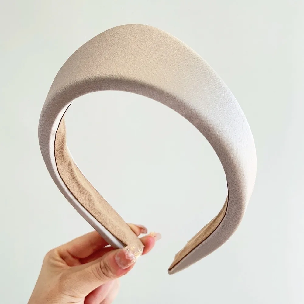 Neue Samt Frauen Haarband Anti Slip Breiten Rand Dreieck Stirnband Erwachsene Haar Clip Mädchen Haar Zubehör – Detail 10