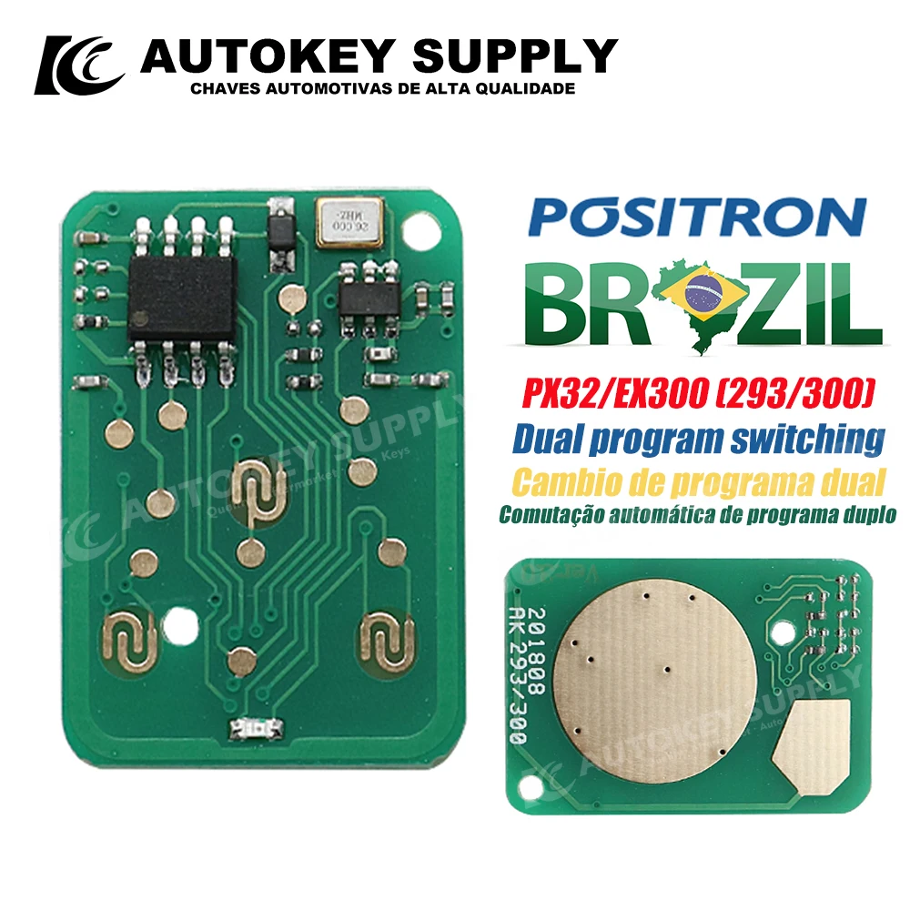 For Positron PX32 293 EX300 330 360 Program Switching Car Key Shell Complete Apply Control AKBPS101 AKBPCP098 AutokeySupply key case car key shell car remote key car key key shell