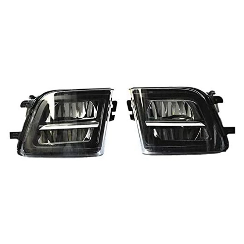 

1Pair Car Front Bumper Fog Light(LH+RH) For BMW 7 Series F01 F02 F03 2011-2015 63177311287 63177311288 Front Fog Lamp