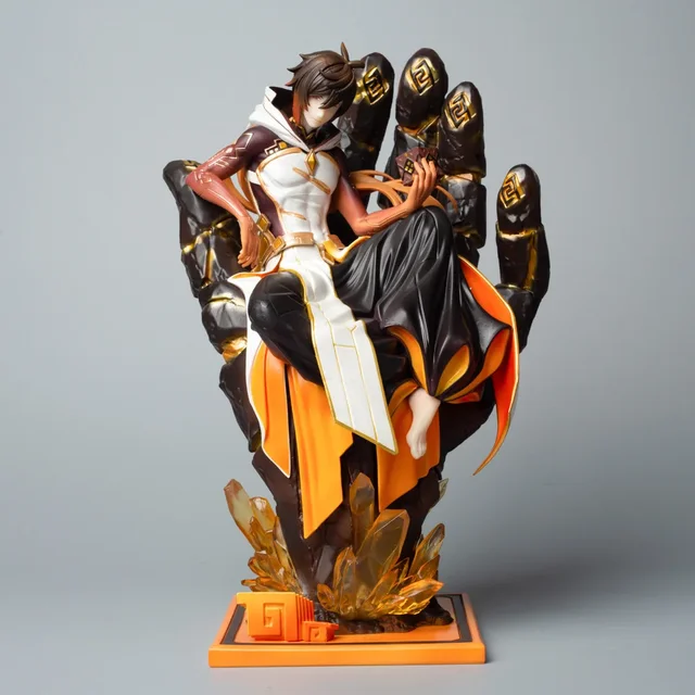 Figura de Acción Genshin Impact - Zhongli Sentado 26CM PVC | Figuras – Tico Ofertas