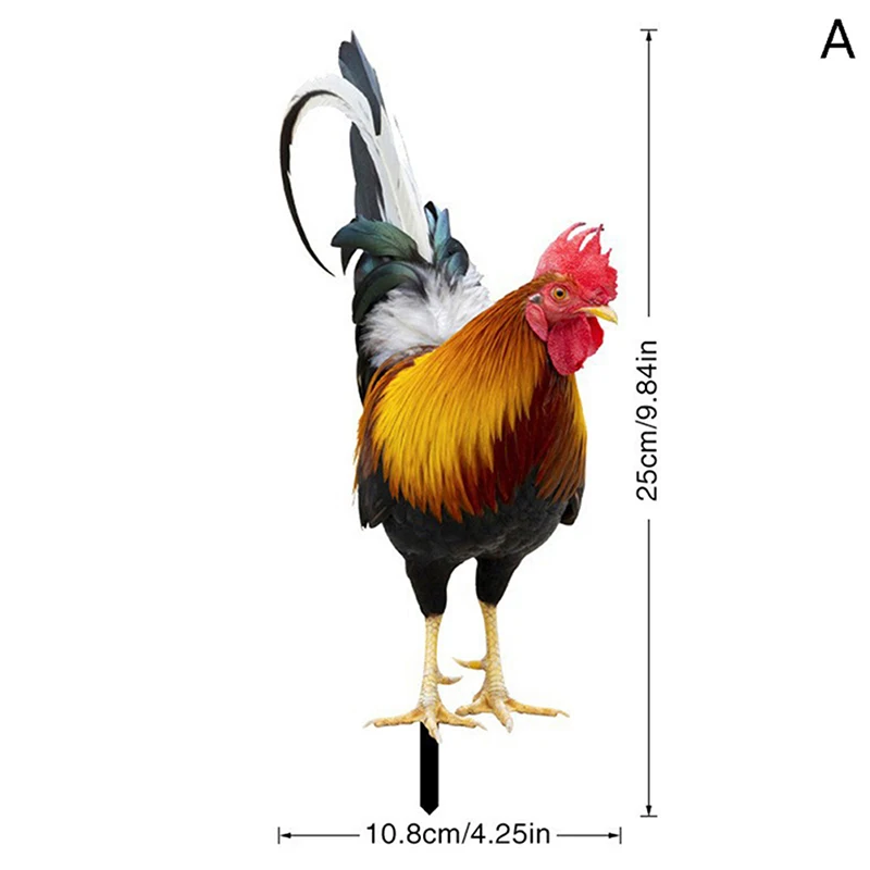 ตัวเลือกสินค้า รูปปั้นไก่ตกแต่งสวน สวยทนแดดทนฝน