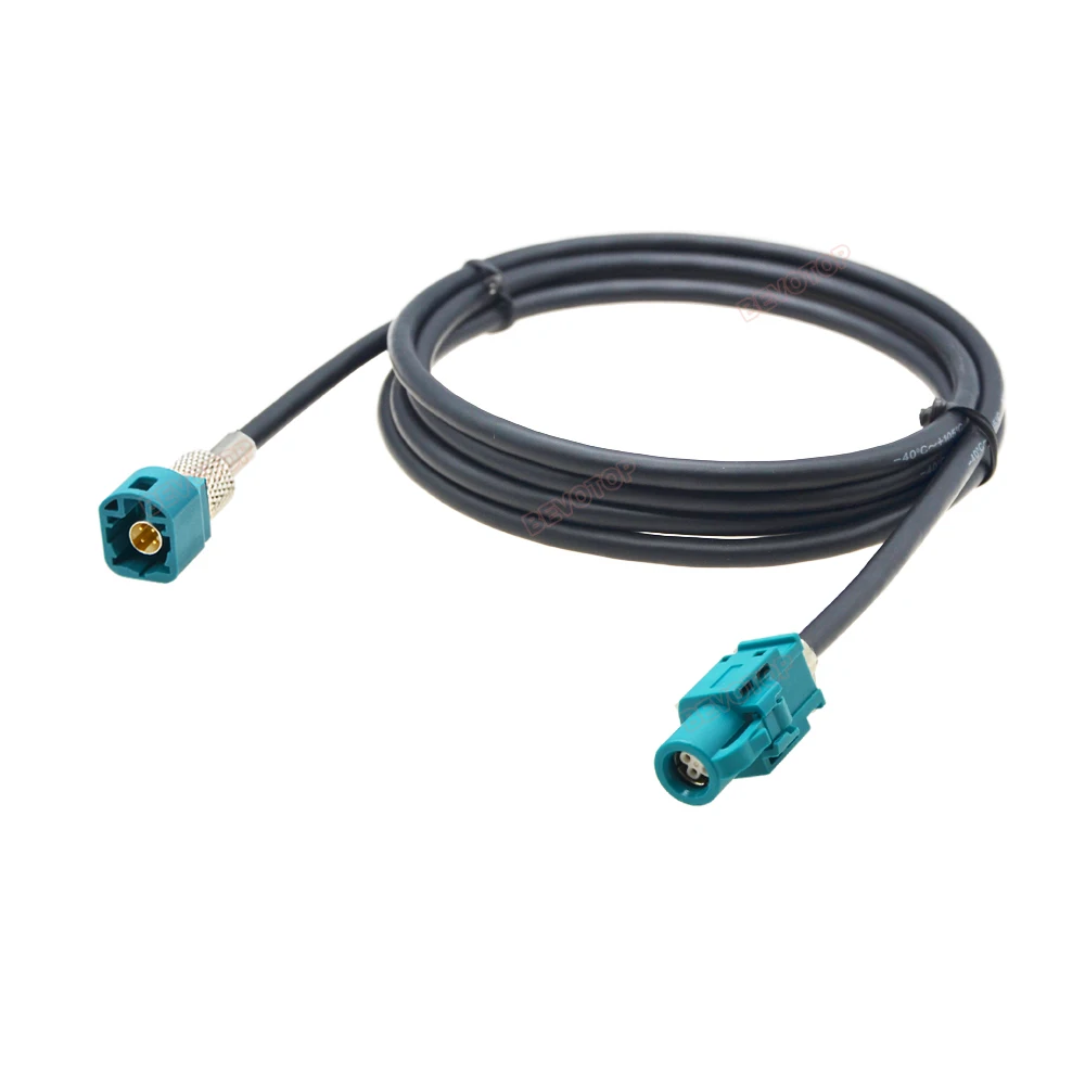 Фото BEVOTOP автомобильный HSD-кабель, USB-кабель FAKRA Z HSD LVDS, 4-контактный 4-жильный Dacar 535 кабель для Benz BMW Audi №2