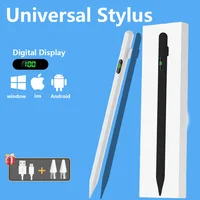 Universal Stylus Pen With LED Digital Power Display For iPad Samsung Huawei Xiaomi Tablet Pen For Android IOS Windows Touch Pen 1