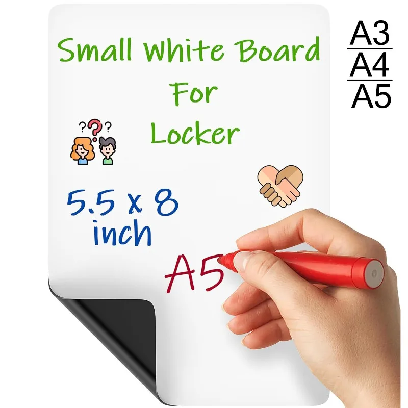 A3 A4 A5 erasable flexible marker fridge magnet magnetic whiteboard dry erase board refrigerator sheet kitchen memo grocery list dry erase whiteboard magnetic whiteboard magnetic dry erase board