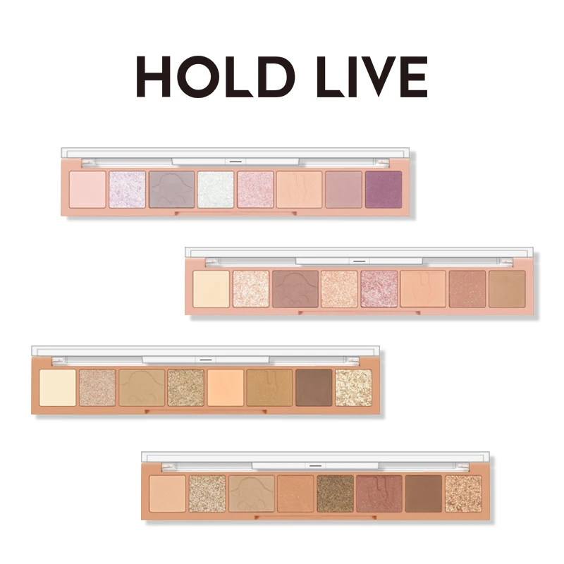 

Палитра теней для век, мерцающие матовые тени для век, макияж, вспышка TSLM1