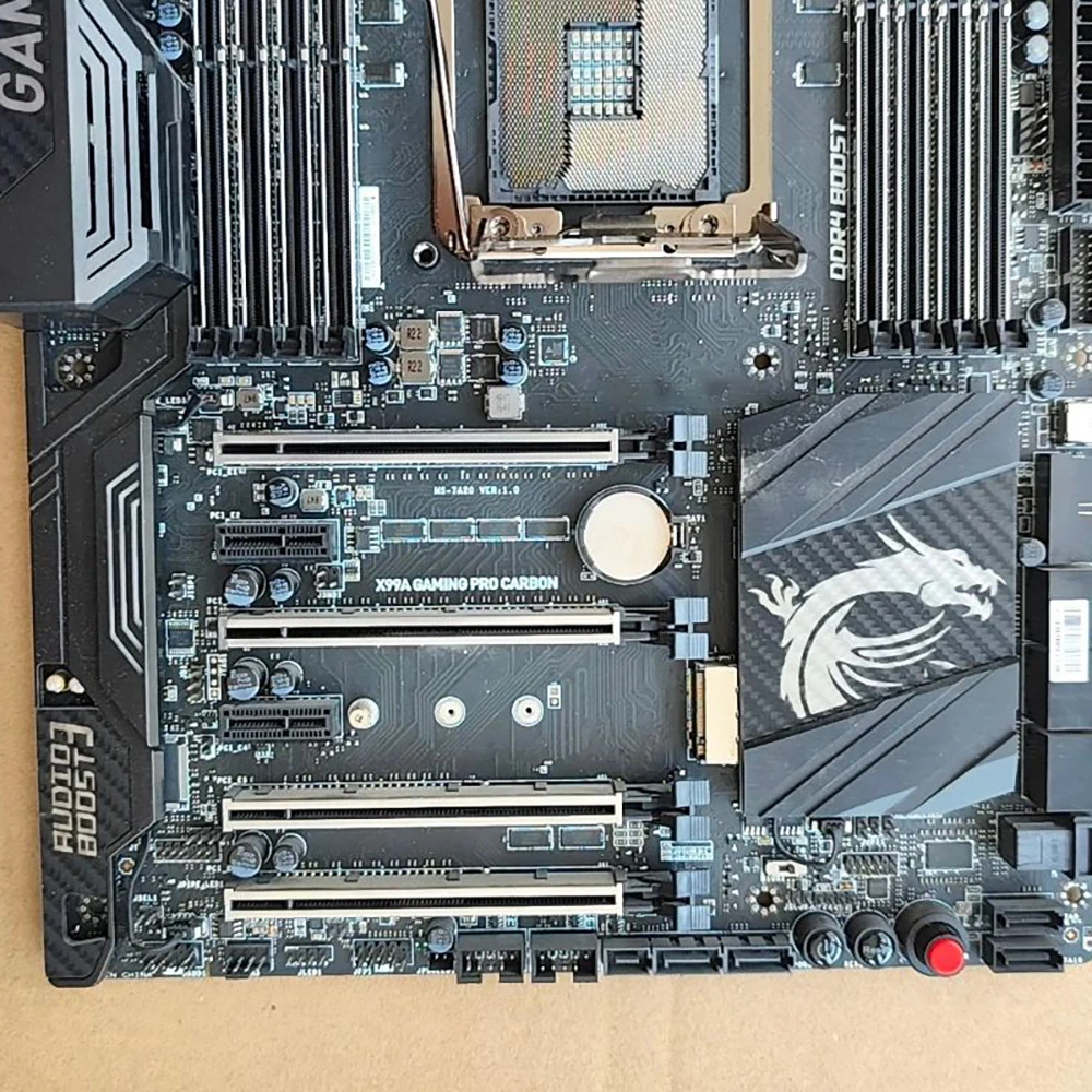 인텔 X99A X99M SATA III PCI-E X16 X99A 게이밍 프로 카본용 마더보드 LGA 2011 V3 DDR4