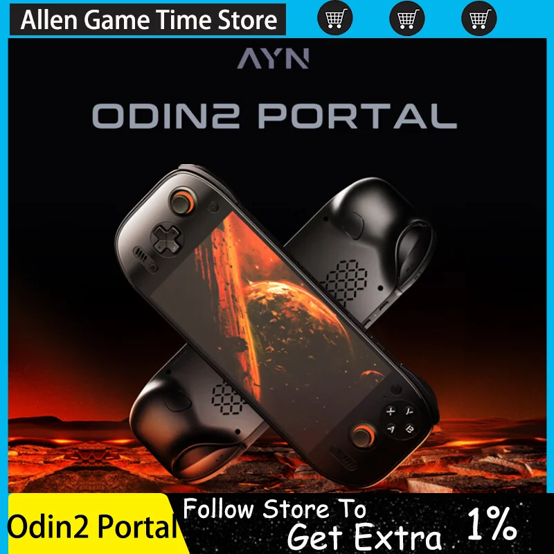 AYN Odin 2 Portal Odin2 Portal Handheld Game Console 7Inch 120HZ