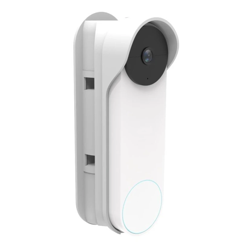 Anti-Theft Doorbell Holder Wireless Doorbell Mount Angle adjustable No-Drilling Mount Bracket Home Office