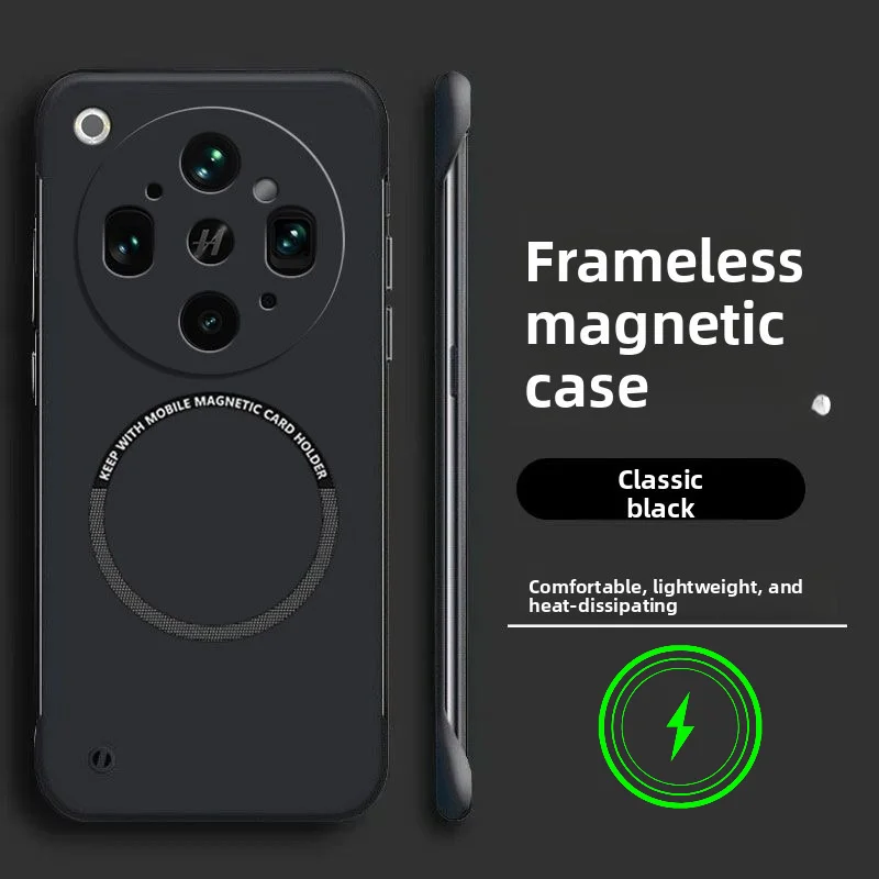 Ultra Thin Frameless Magnetic Shockproof Fashion Color Case - Enhanced Protection Cover