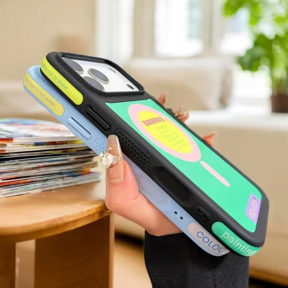 Ultra Slim MagSafe Magnetic Phone Case - Shockproof Matte PC Cover with Air Wireless Charging Compatibility