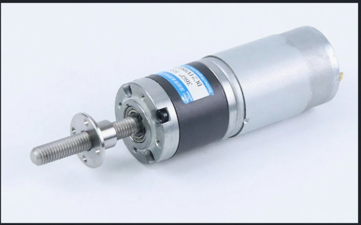 Sf43cbe1cd7d94e1b84c7da0fbd5cff94E 12v 24v 100kg. Cm duży moment obrotowy planetarna redukcja prądu stałego silnik z enkoderem pręta śruba gwintowana M8