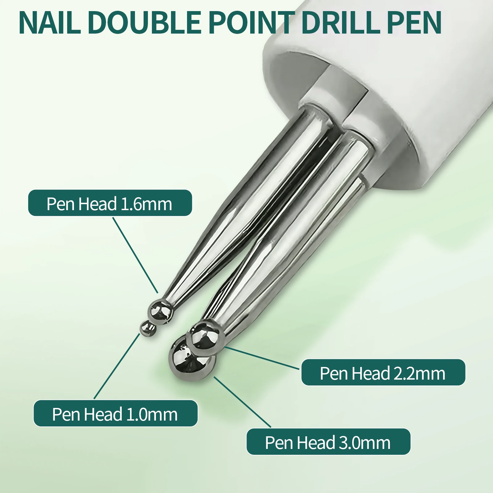 Nail Art Tools Nail Art Pen Nail Art Brush Rhinestone Picker Pen Rhinestone Picking Tool Nailpop 4-IN-1 Nail Art Dotting Pen in Ballpoint Pen Design Tiny Paint Brushes for Rhinestone Precision Tools for Manicure DIY