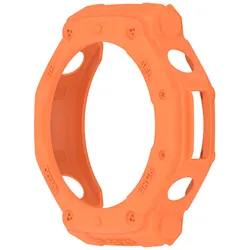 Ultra - Thin Soft TPU Shockproof Edge Frame Case Protector (Orange)