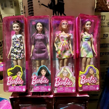 Genuine Barbie Dolls Brand Assortment Fashionista Girl Fashion Doll Princess Birthday Gift Toys For Girls Bonecas