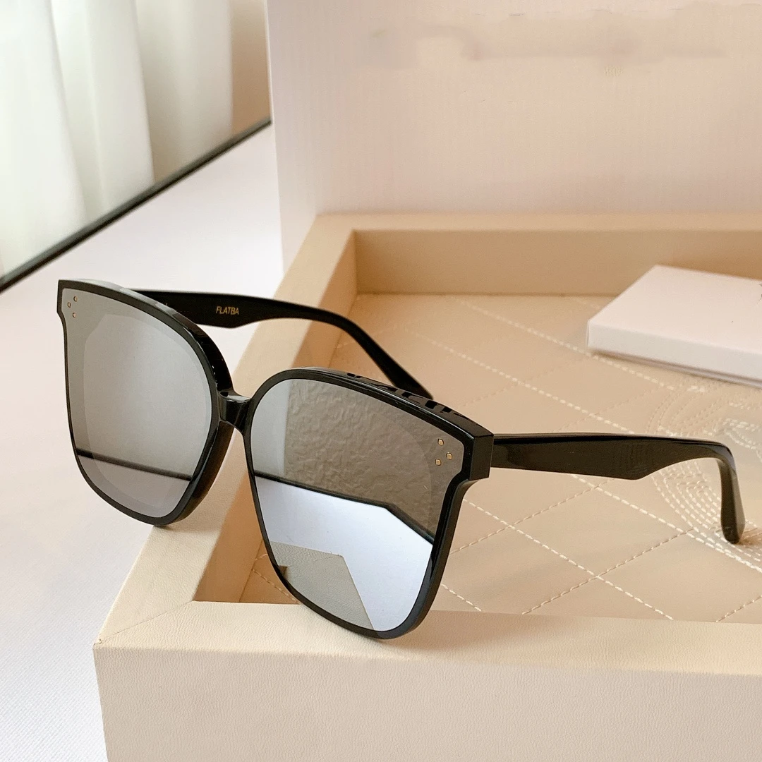 

Original Factory GENTLE GM FLATBA Her Series Polarized Oversized Trend Men Women Sunglasses Acetate Retro Design Couple Eyewear