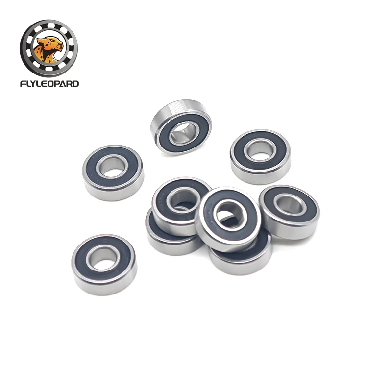 10PCS R6RS 9.525X22.225X7.144mm 인치 소형 베어링 ABEC-7 R6 2RS 볼 베어링 R6RS