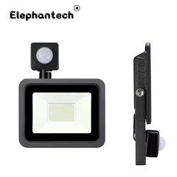 Enhanced Outdoor LED Motion Sensor Flood Light with PIR Technology (Cold white)