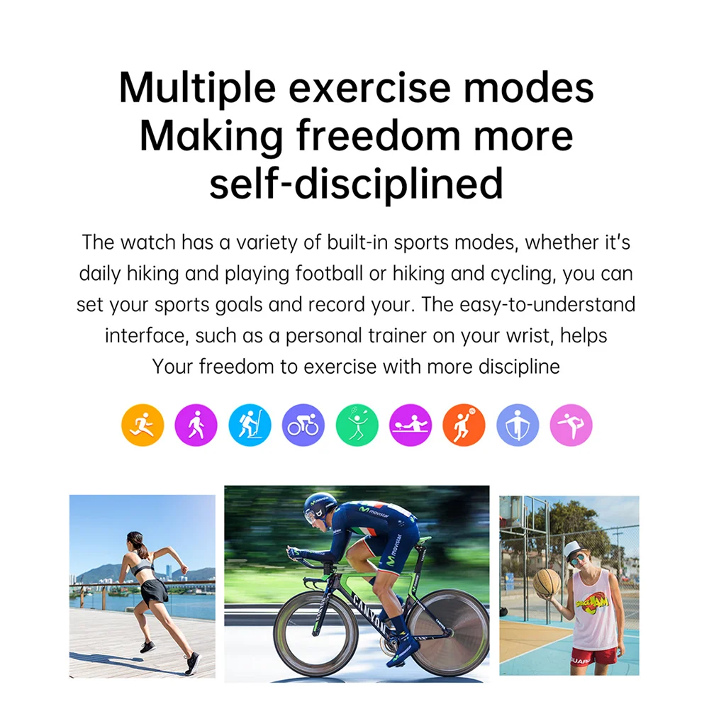 2026 Fashion Smartwatch HD Touch Heart Rate Bluetooth Call Sleep Monitoring NFC Weather Sport Mode Smart Watch For Android IOS 5