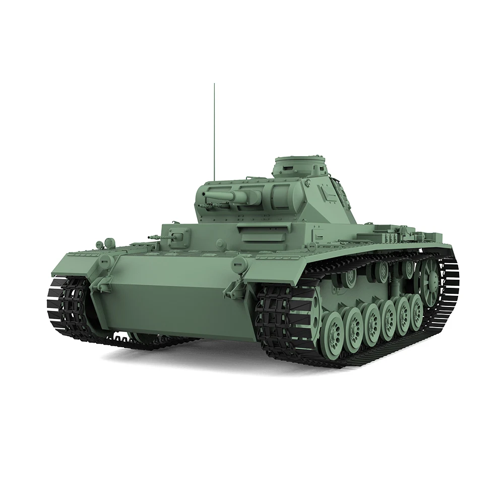 

SSMODEL SS144711 1/144 Military Model Kit Pz.Kpfw.III Ausf.E