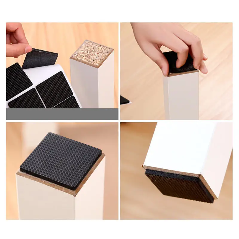 Self-Adhesive Anti-Skid Furniture Leg Floor Protector Pads
