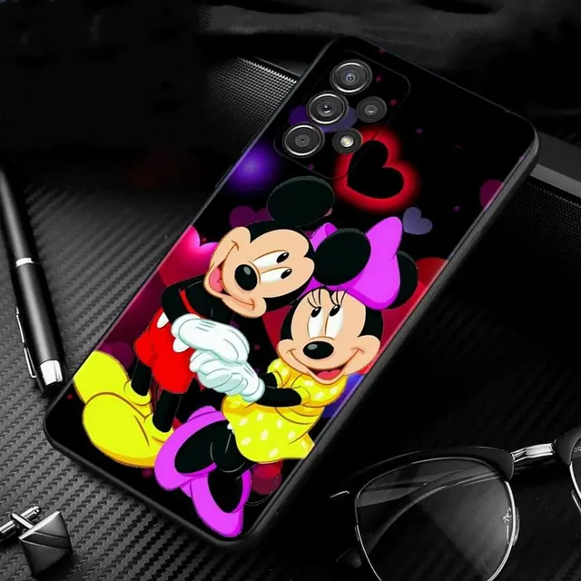 Phone Case For Samsung Galaxy A51 A12 A71 A41 A31 A21s A13 A03 A02s A02 A22 A32 4G/5G A52 A52s A72 Coque Cartoon Minnie Mouse B01