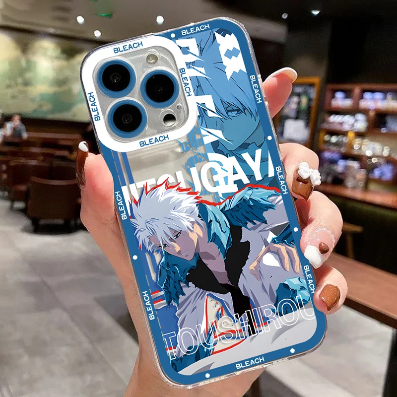 Japanische Manga BLEACH Kenpachi Ichigo Hülle für iPhone 17 Air 16 E 15 14 Plus 13 12 Mini 11 Pro Max Waschbare Silikon-Rückabdeckung – Detail 14