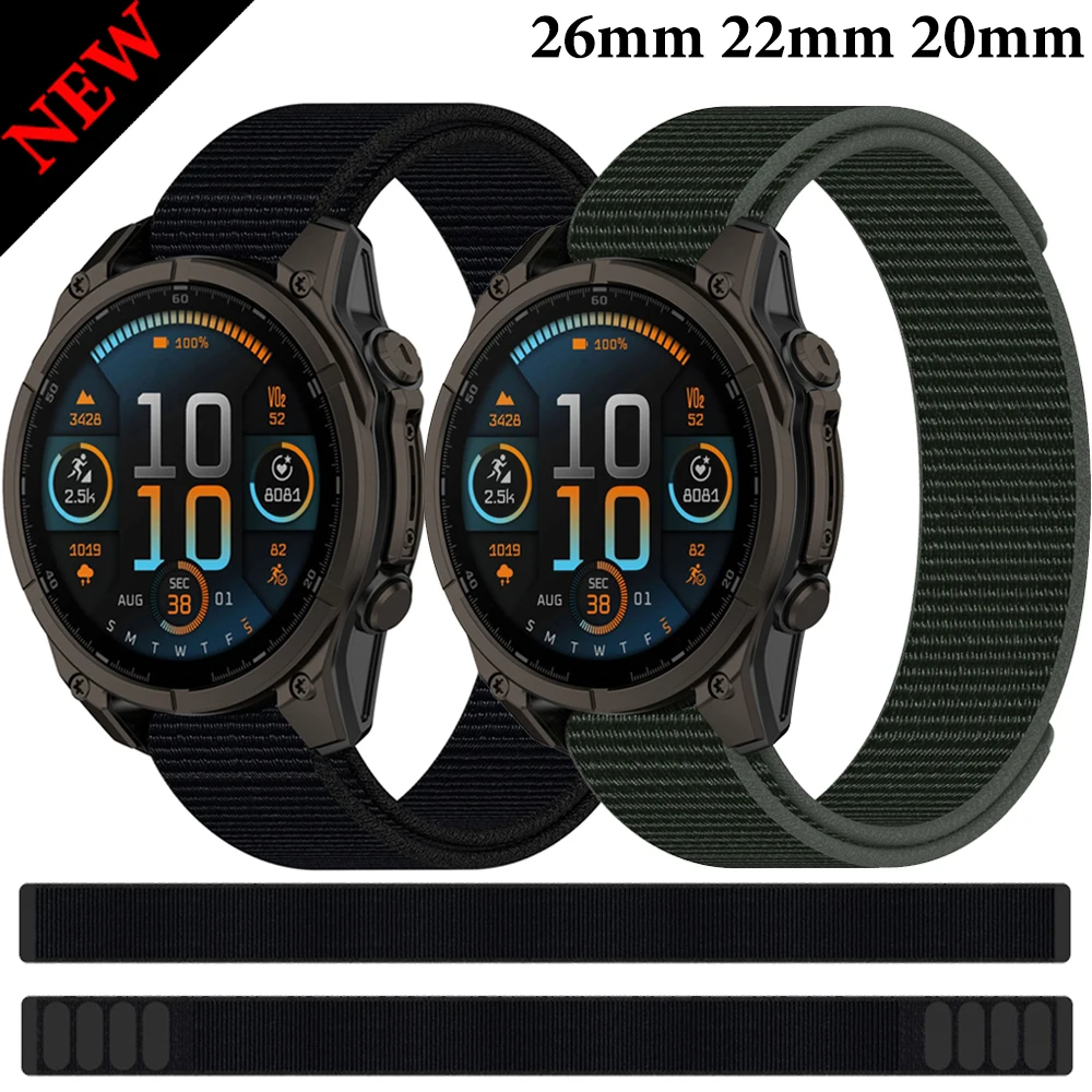 Versatile Hook and Loop Nylon Strap - Sports Bracelet Wristband