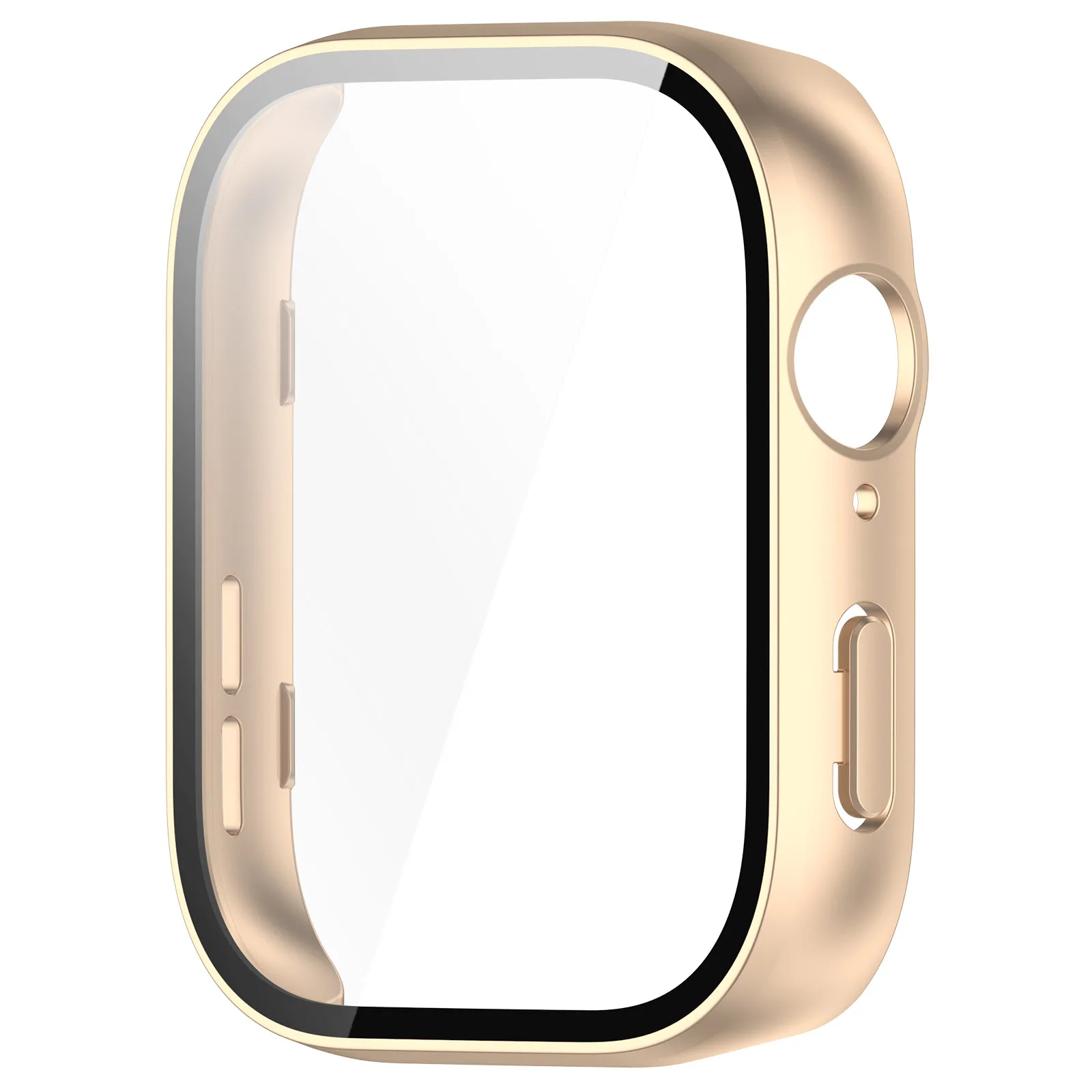 2-in-1 Protective Case For Huawei Watch Fit 3 With Screen Tempered Glass Protection Watch Protector Cover With Film