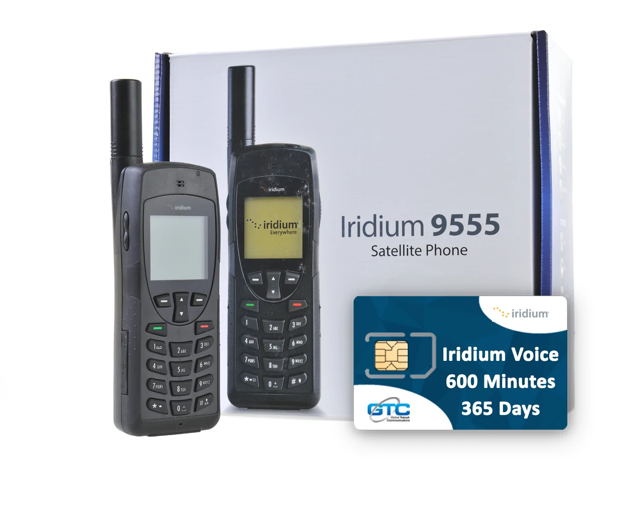 Спутниковый Телефон Iridium 9555 с 600 предоплаченными минутами Airtime 365  дней действия | AliExpress
