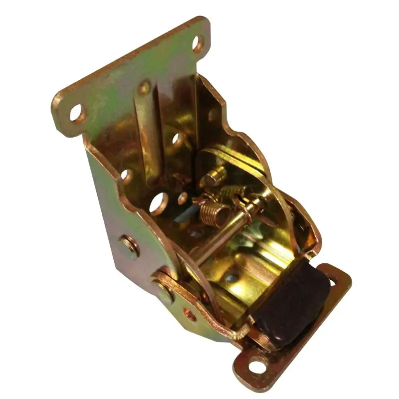 4 Pcs Self-locking Hinge 90 Degrees Locking Folding Hinge Metal Chair Leg Bracket for Beds Tables Folding Leg