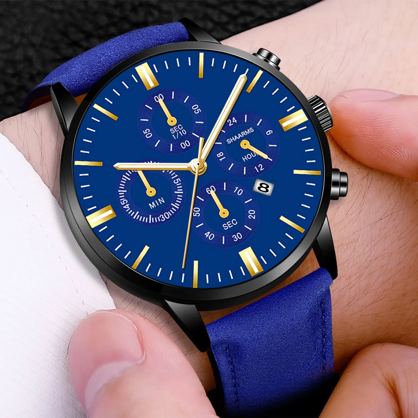 

Simple Men'S Wristwatches Fashion Quartz Watches Man Business Watches Calendar Date Luminous Clock Relogios Masculino
