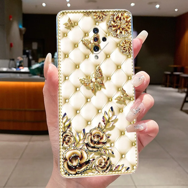 Luxury Cute Dragon Transparent Soft TPU Back Cover Phone Case