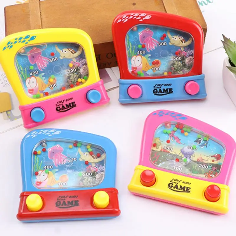 Portable Handheld Water Ring Toy Classic Traditional Water Game Machine Nostalgic Console Interactive Game Toy For Kids Adults 4