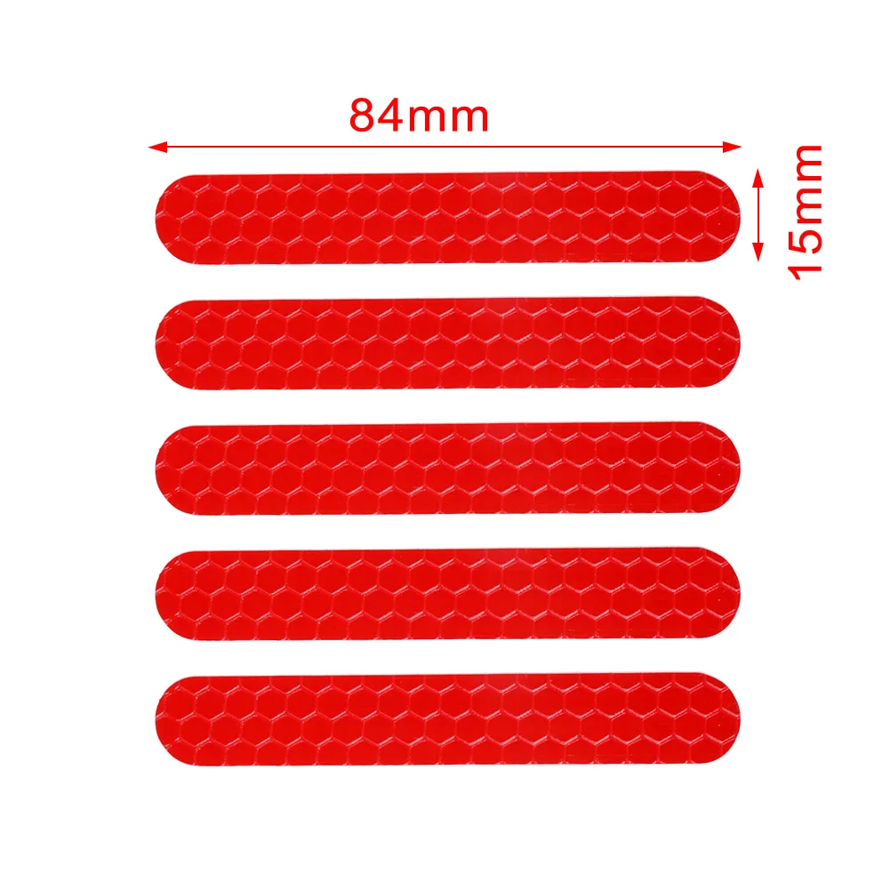 

4pcs Reflective Stickers For Ninebot ES1 ES2 ES3 ES4 E22 E25 Series Electric Scooter 6 Colors PVC Scooter Part Accessories